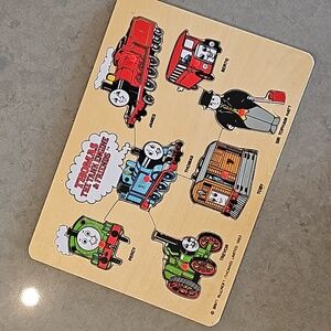 Vtg Thomas & Friends Wooden Puzzle